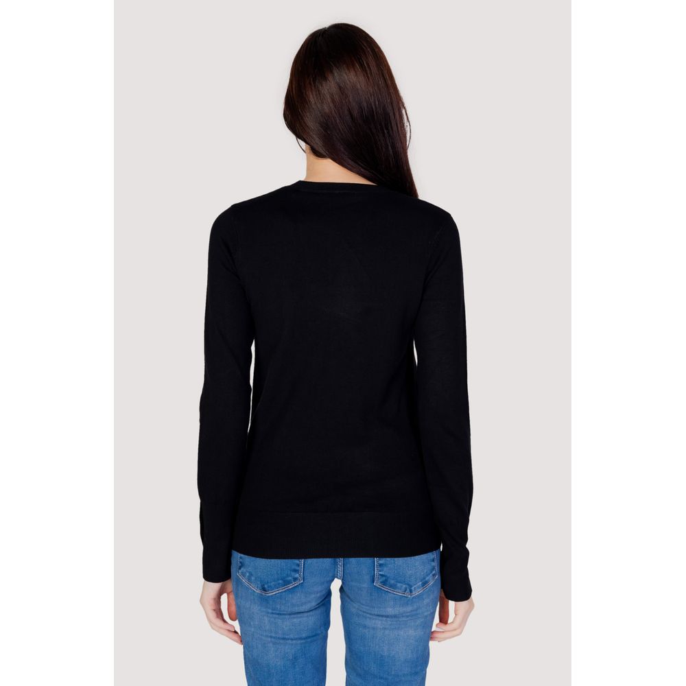 Topuri și tricou Guess din bumbac negru