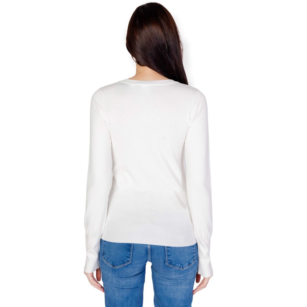 Topuri și tricou Guess din bumbac alb