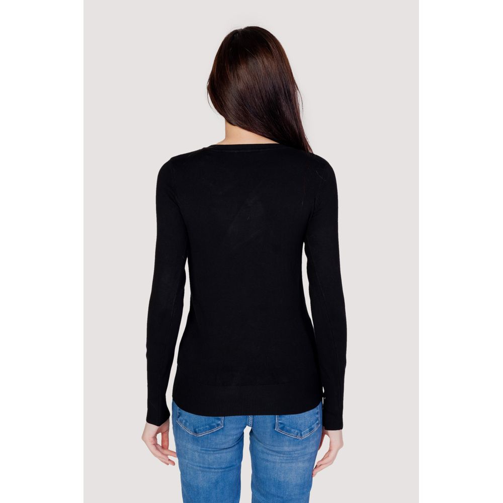 Topuri și tricou Guess din bumbac negru