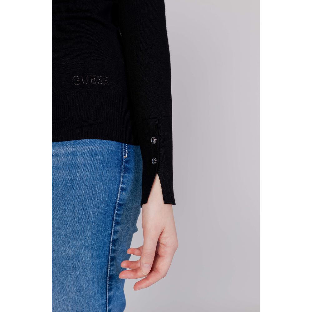 Topuri și tricou Guess din bumbac negru