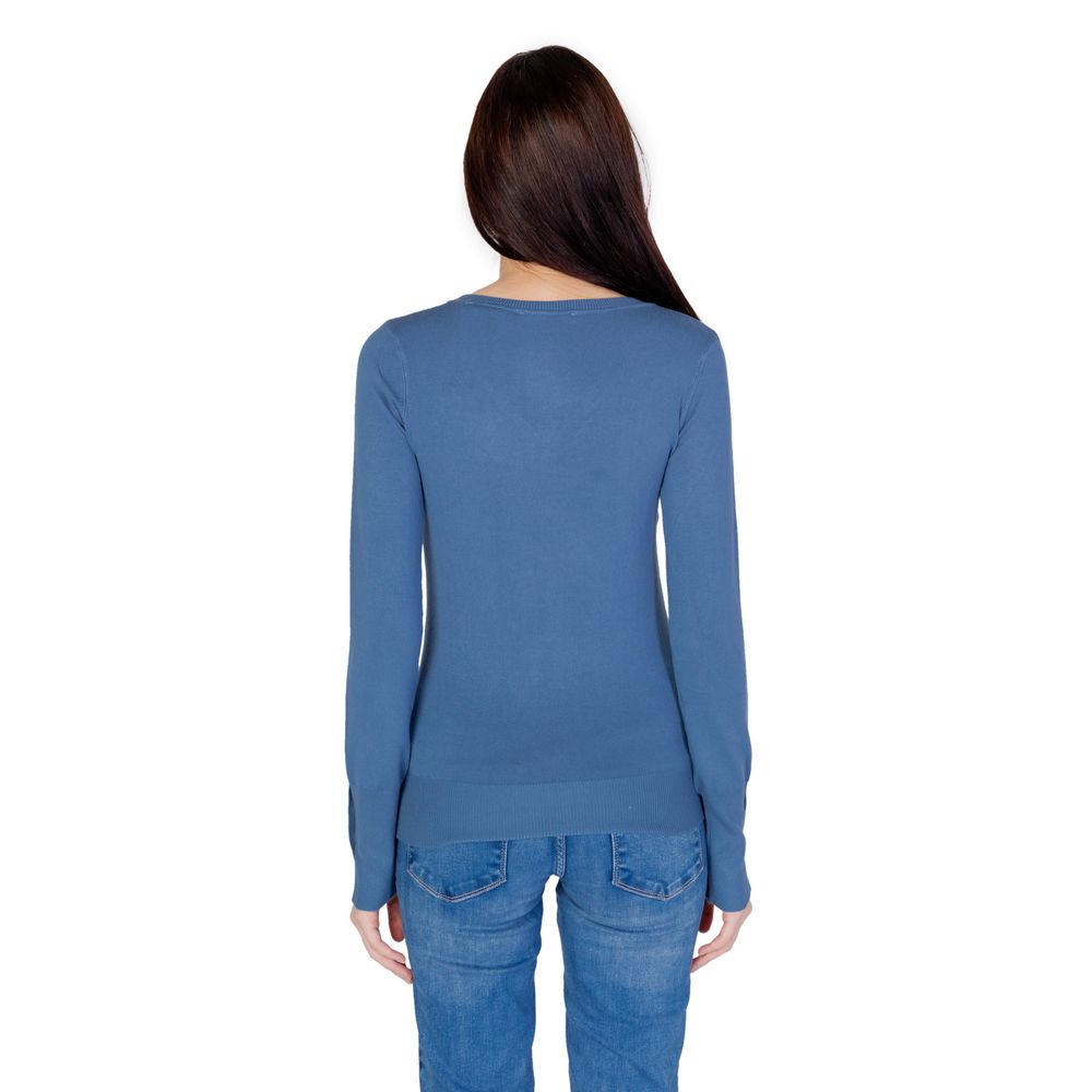 Topuri și tricou Guess din bumbac albastru