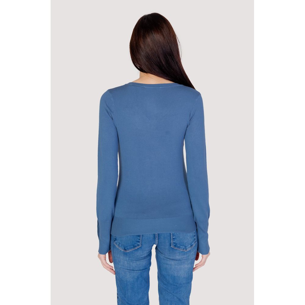 Topuri și tricou Guess din bumbac albastru
