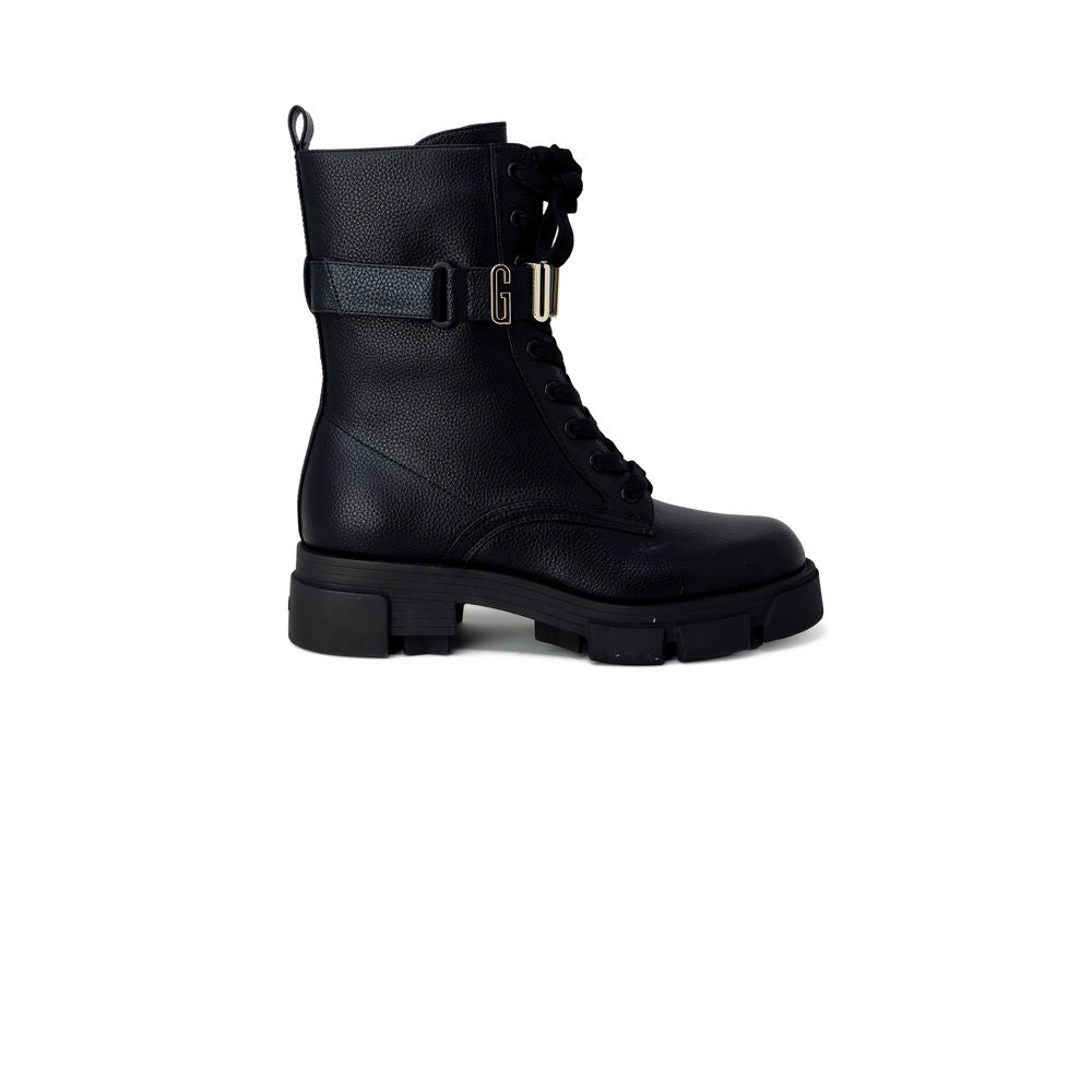 Guess – Schwarze Stiefel aus Kunstleder