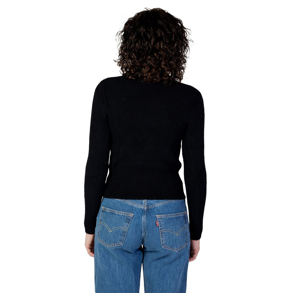 Guess – Schwarzer Polyamid-Pullover