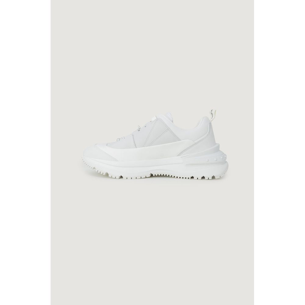 Calvin Klein Jeans – Weiße Wildleder-Sneaker