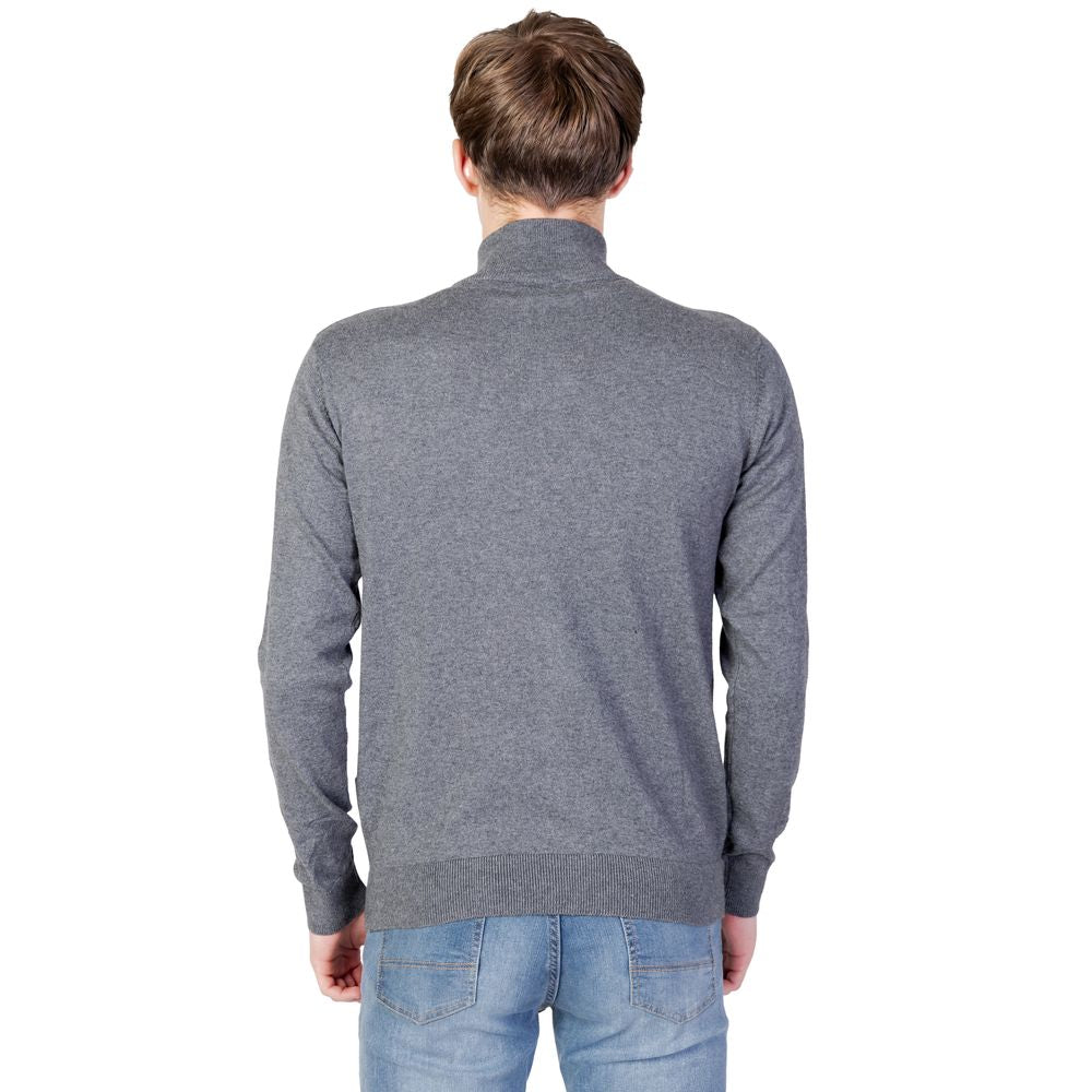 Tricou gri din bumbac US POLO ASSN.