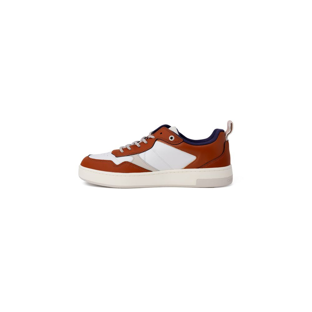Calvin Klein Jeans – Braune Ledersneaker