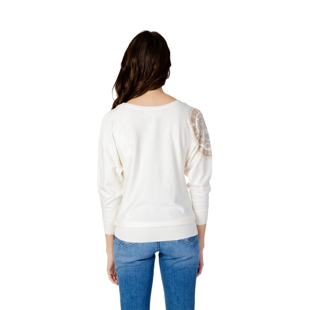 Bluze și tricou Guess din viscoză albă