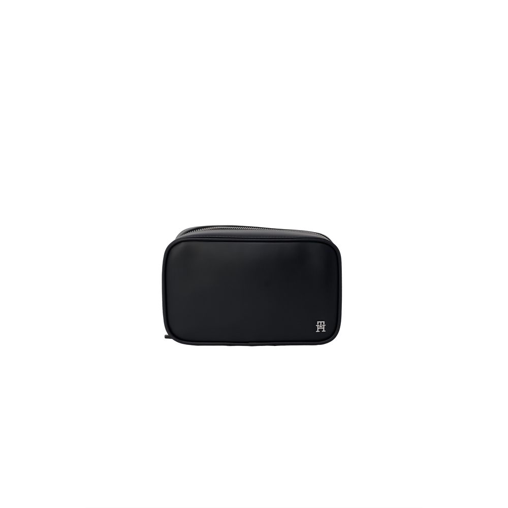 Tommy Hilfiger – Schwarze Clutch aus Leder