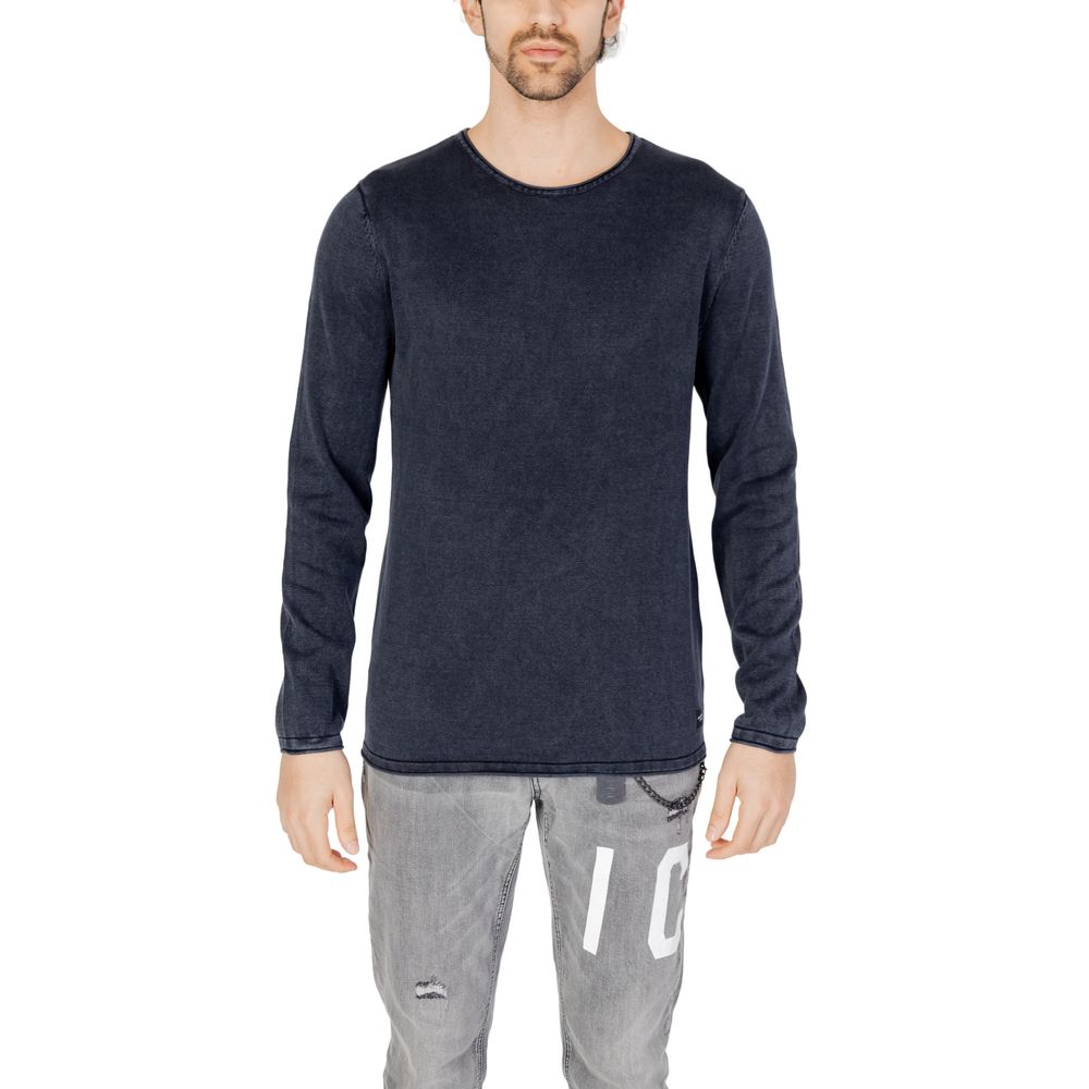 Tricou Jack Jones albastru din bumbac