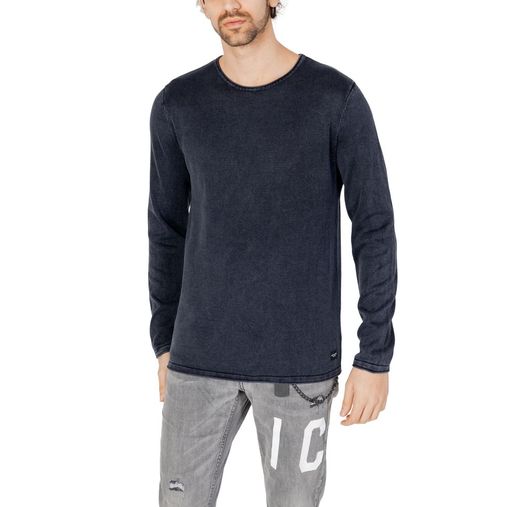 Tricou Jack Jones albastru din bumbac