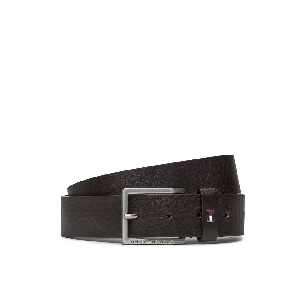 Curea din piele maro Tommy Hilfiger