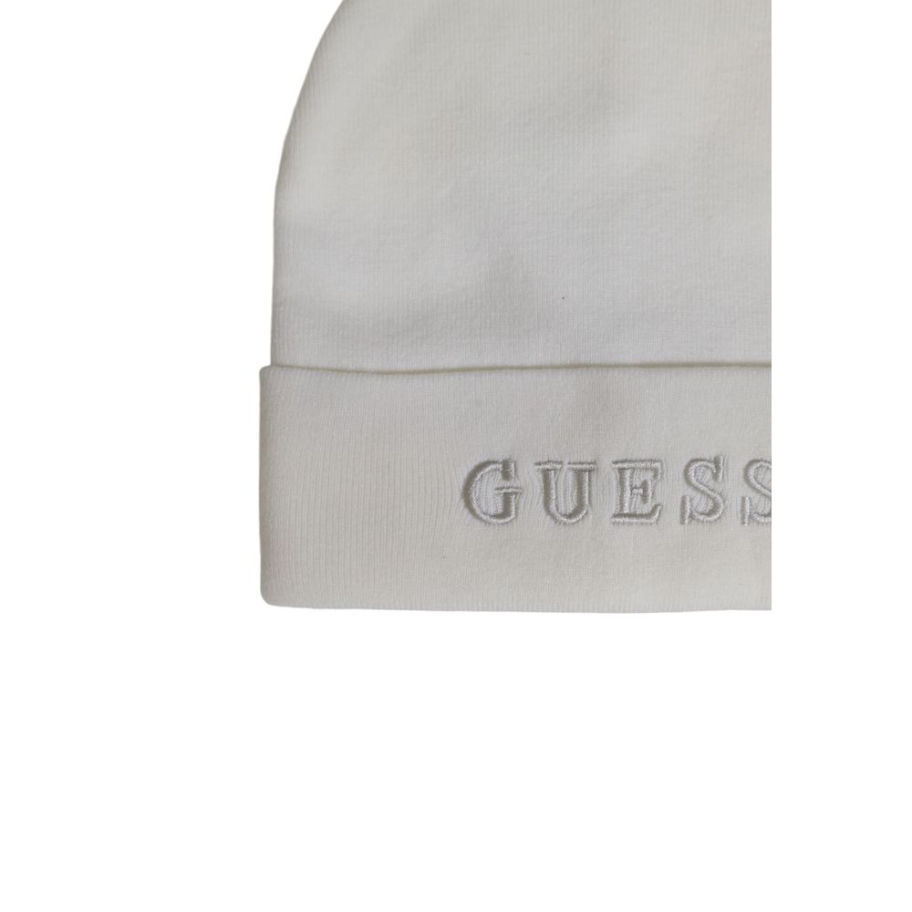 Pălărie Marabou crem Guess