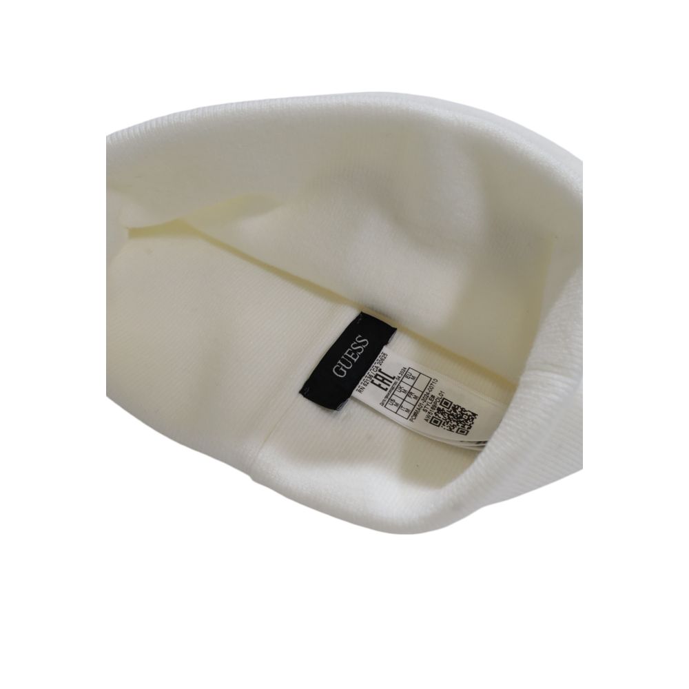 Pălărie Marabou crem Guess