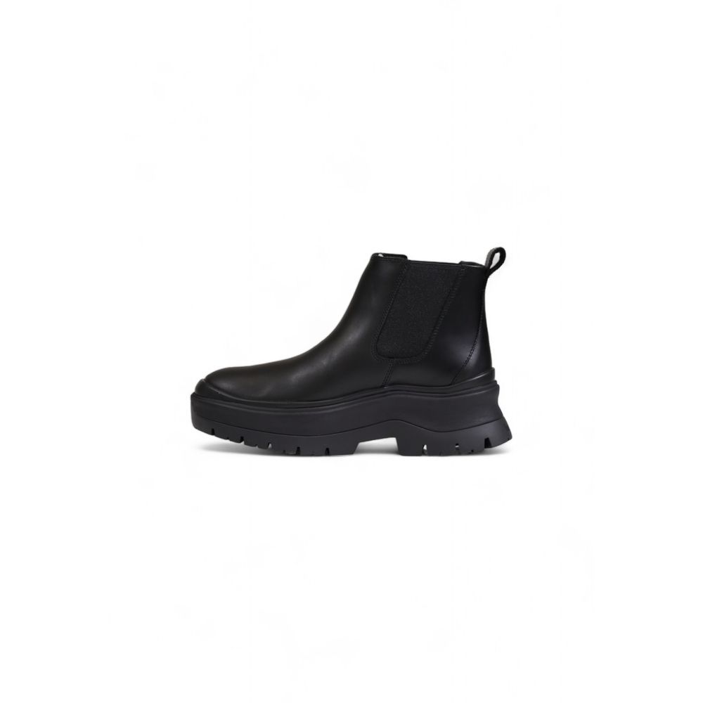 Timberland – Schwarze Lederstiefel