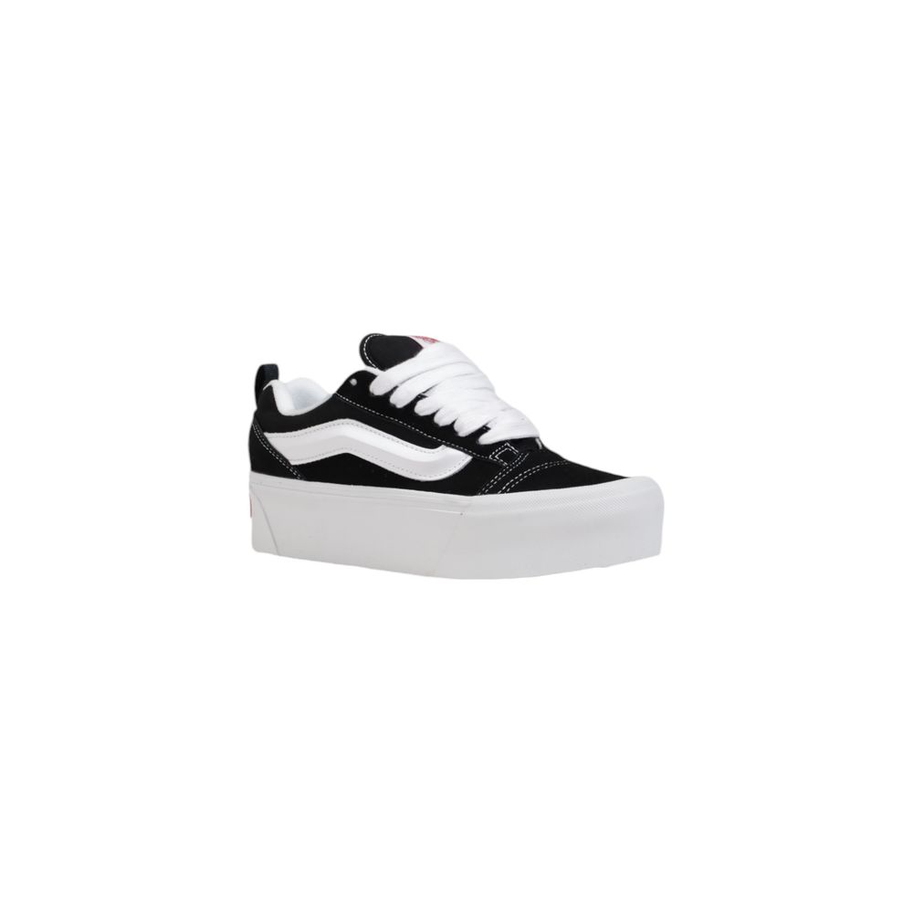 Vans – Sneaker aus Wildleder in Schwarz und Weiß