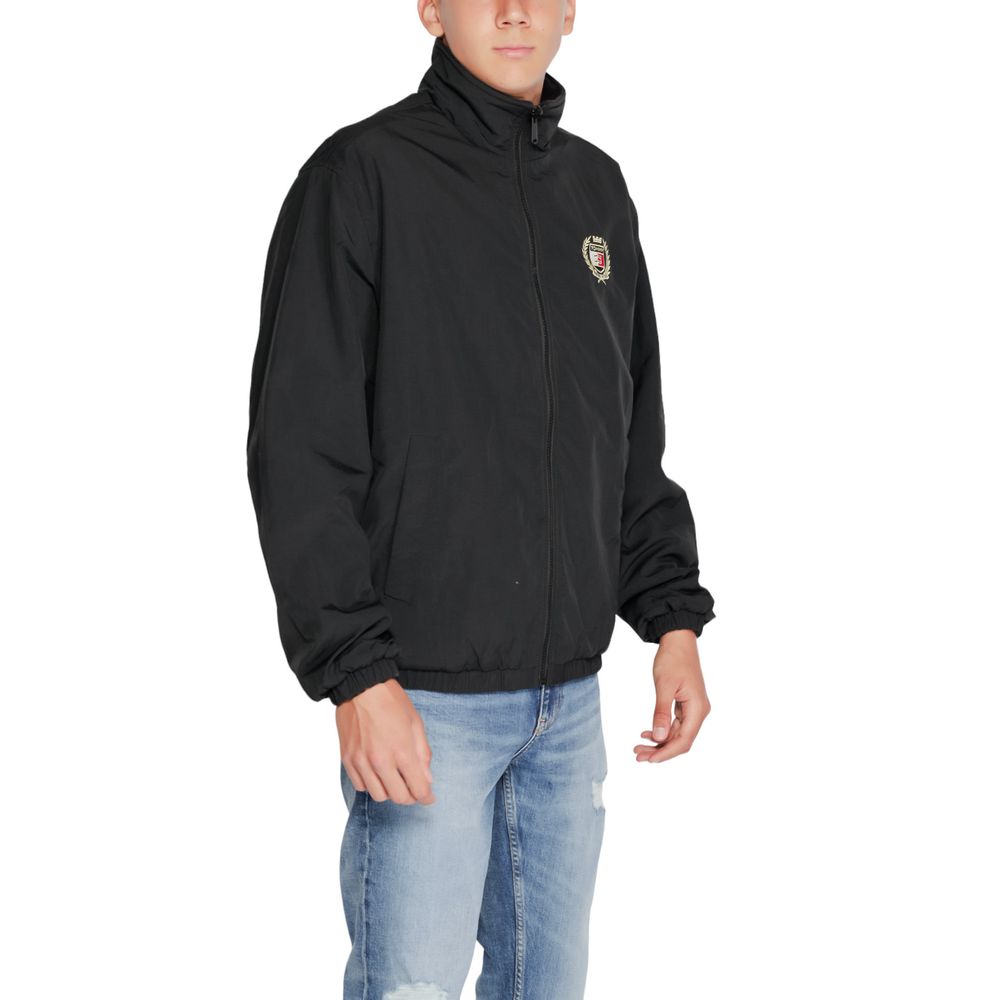 Tommy Hilfiger Jeans – Schwarze Jacke aus recyceltem Polyester