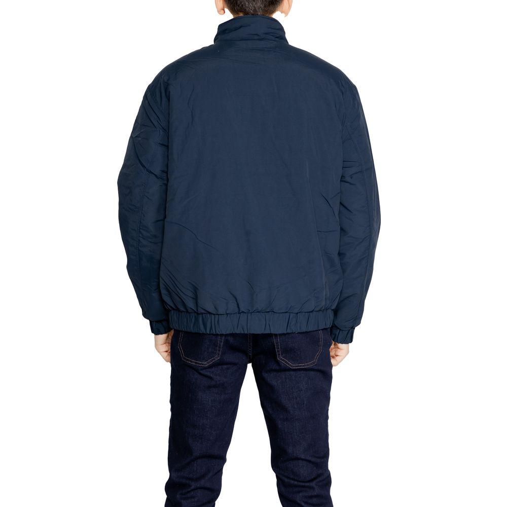 Geacă din poliamidă albastră Tommy Hilfiger Jeans