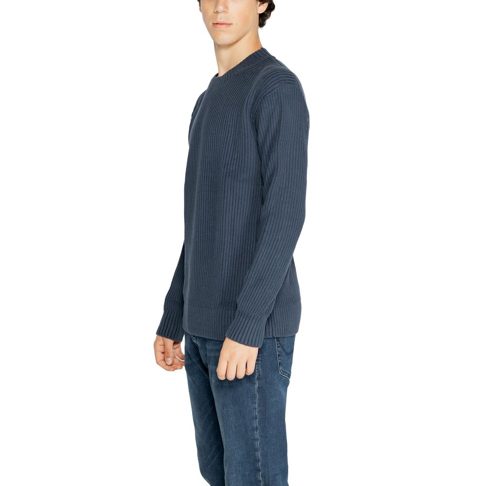 Calvin Klein Jeans – Schwarzer Pullover aus Bio-Baumwolle