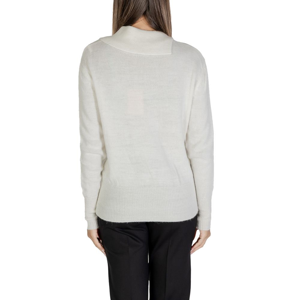 Alviero Martini Prima Classe weißer Viskosepullover