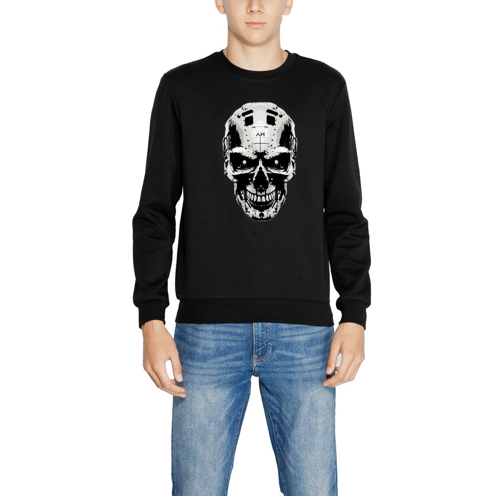 Antony Morato Schwarzer Baumwollpullover