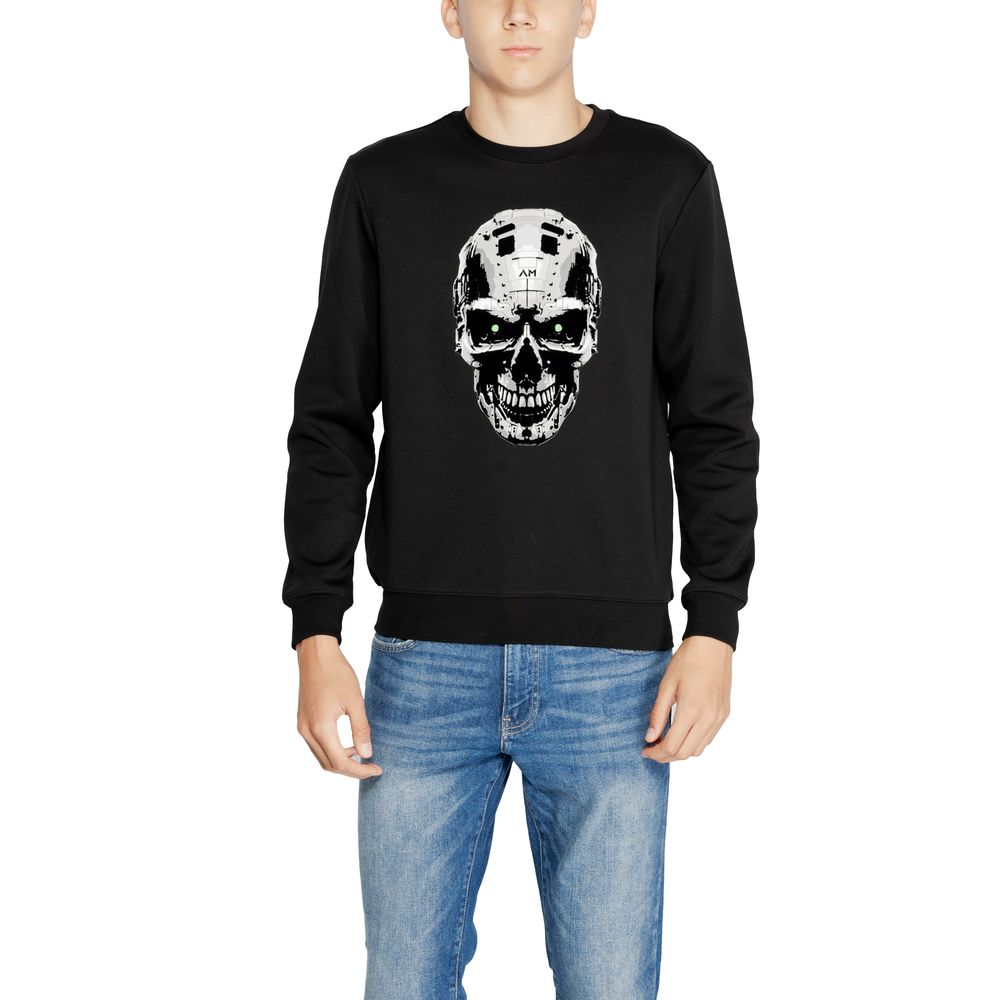 Antony Morato Schwarzer Baumwollpullover