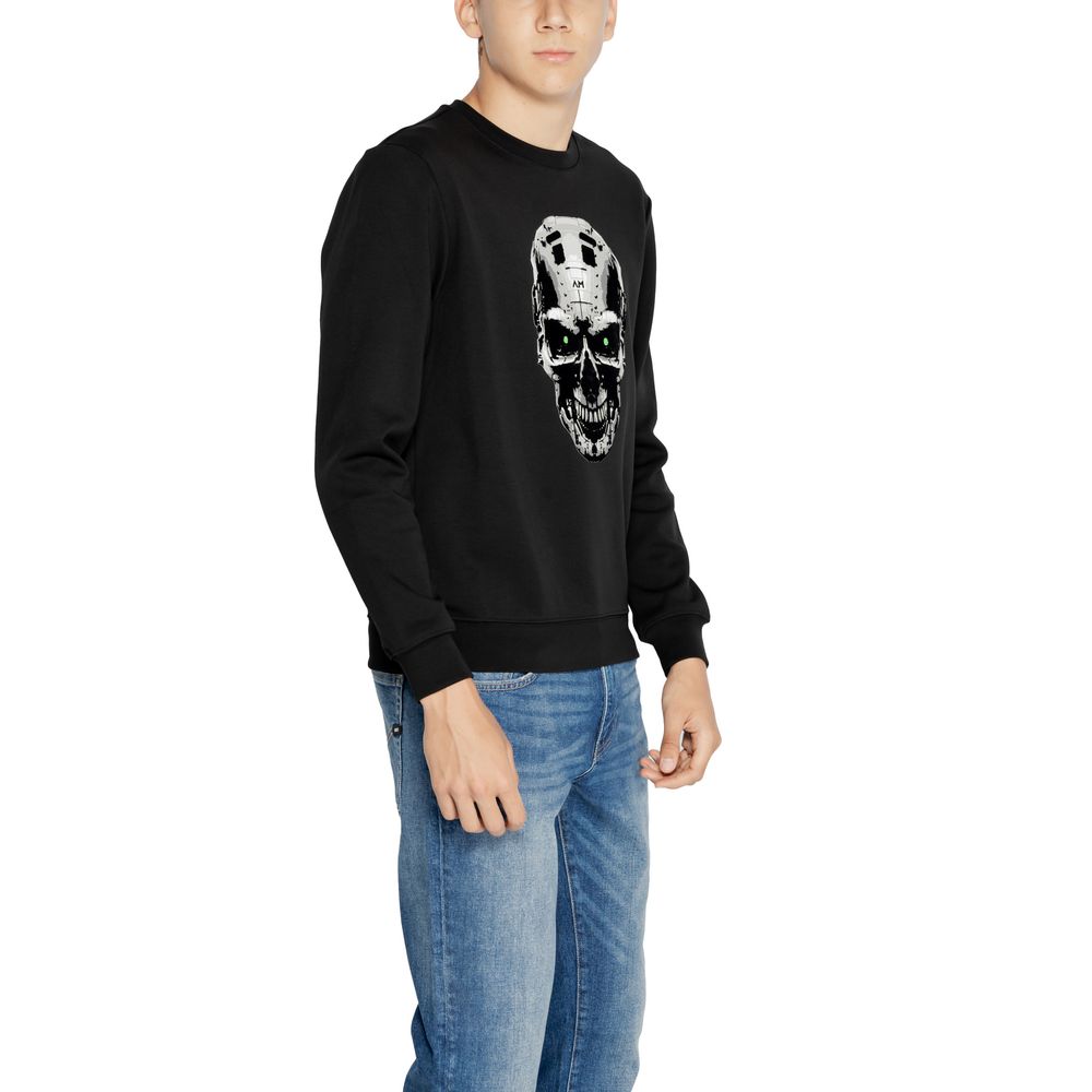 Antony Morato Schwarzer Baumwollpullover