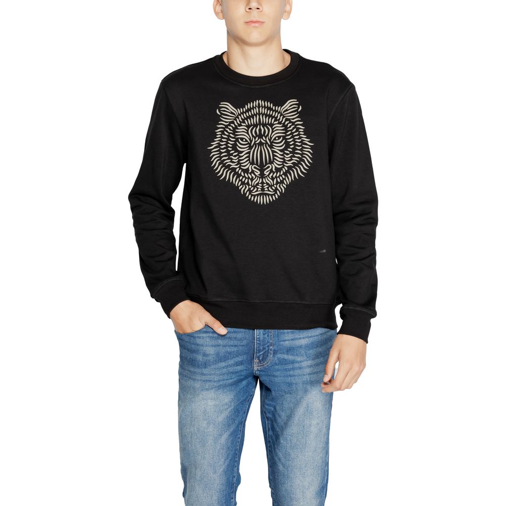 Antony Morato Schwarzer Baumwollpullover
