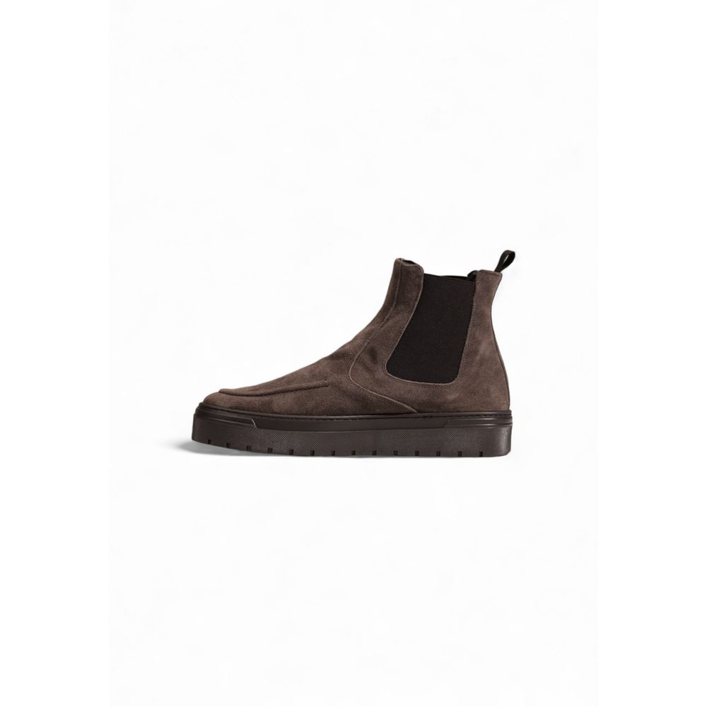 Antony Morato Grauer Wildlederstiefel