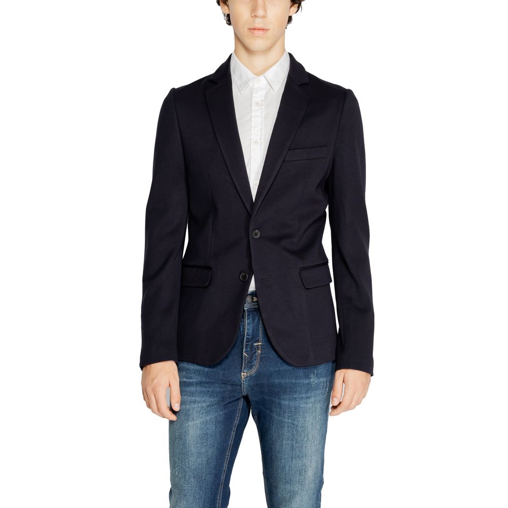 Antony Morato Blauer Viskoseanzug