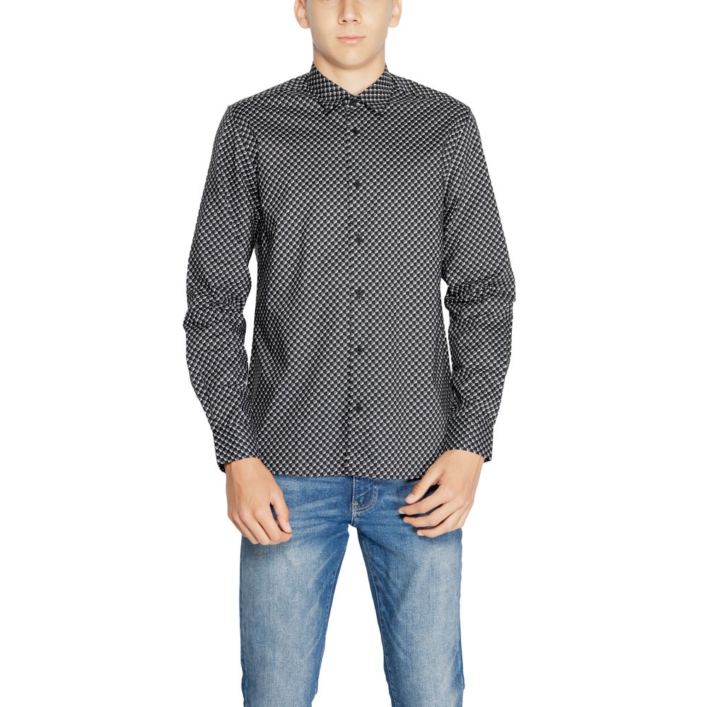 Graues Baumwollhemd von Antony Morato