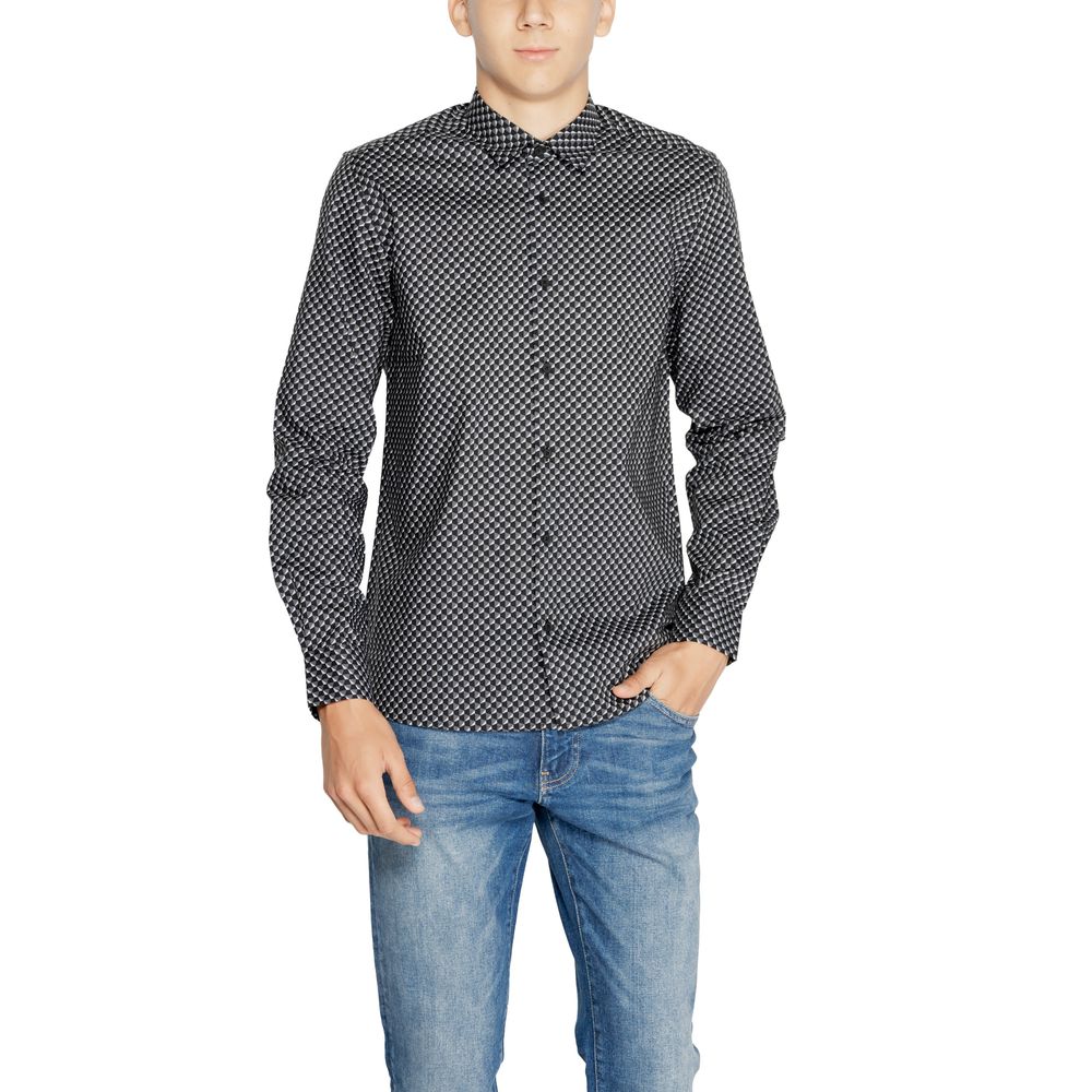 Graues Baumwollhemd von Antony Morato