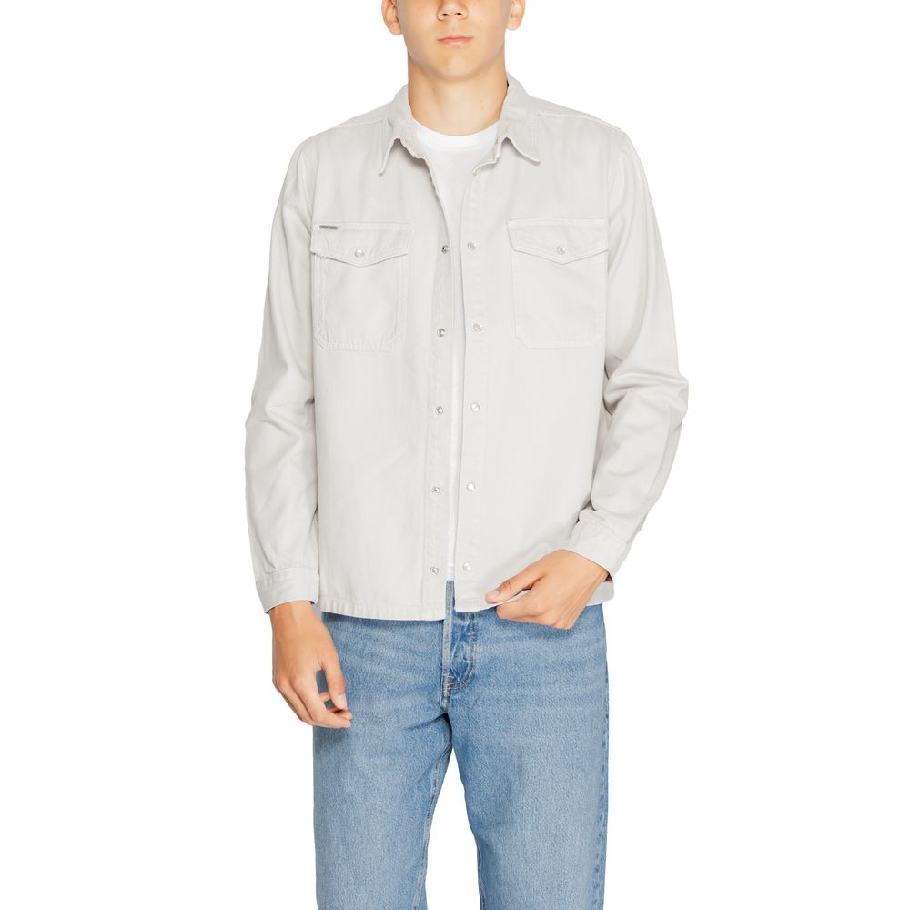 Graues Baumwollhemd von Antony Morato
