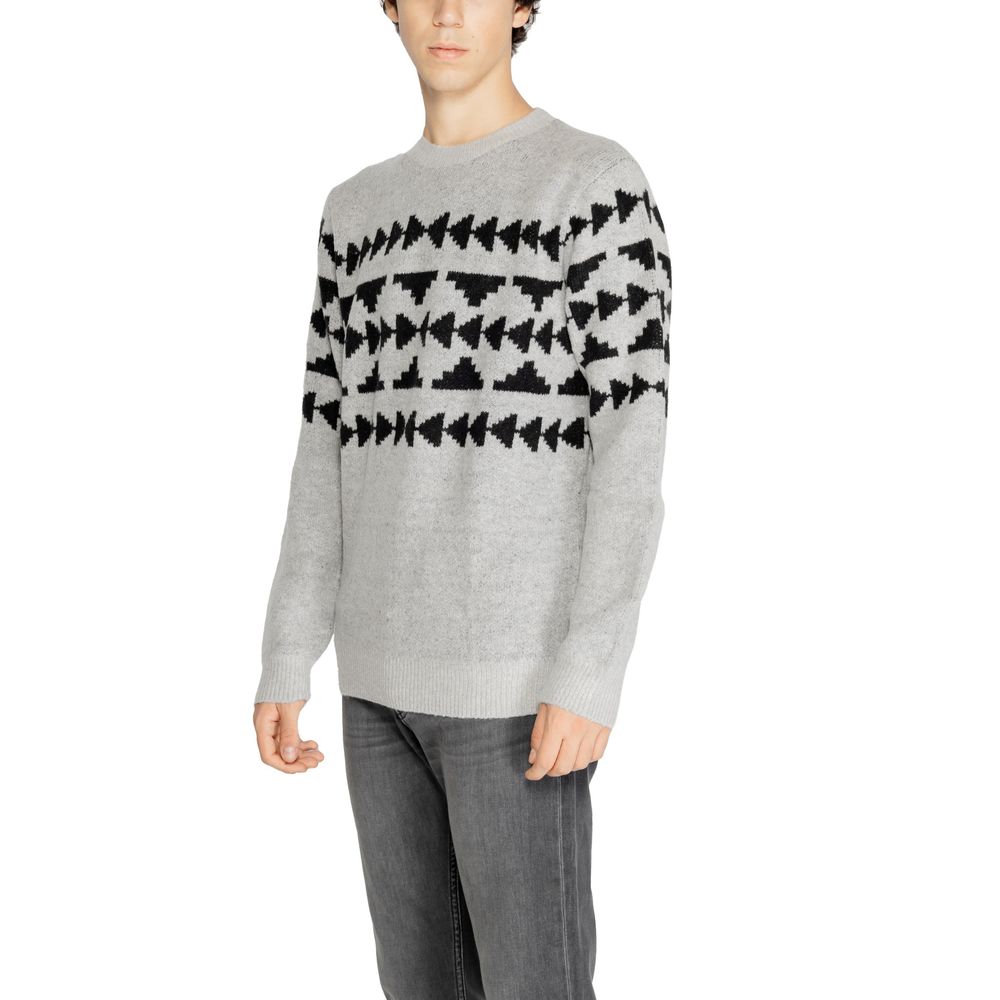 Antony Morato Grauer Acrylpullover