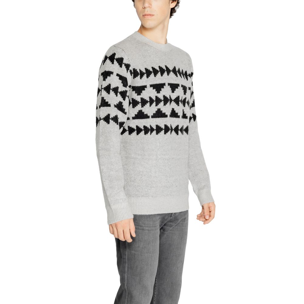 Antony Morato Grauer Acrylpullover