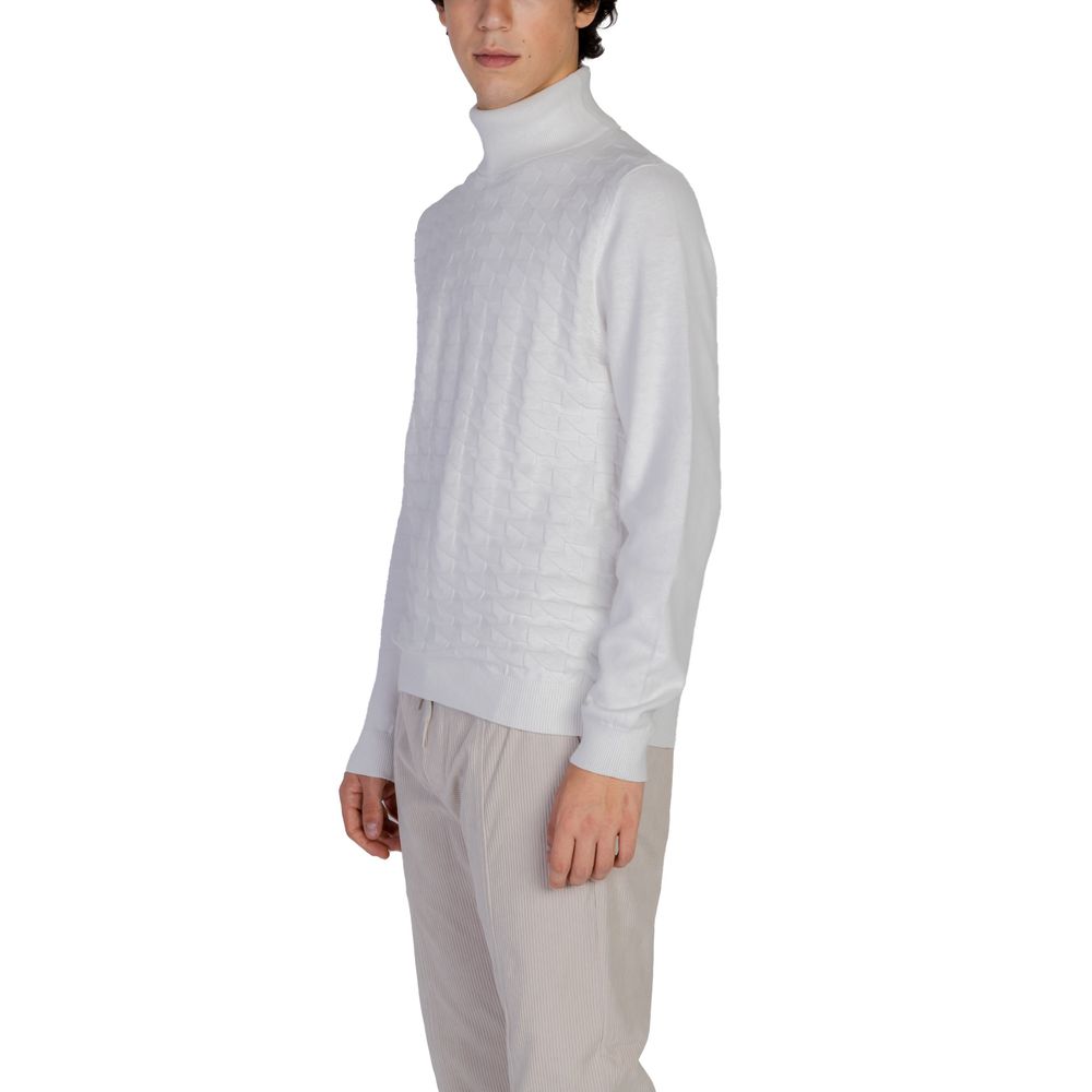 Antony Morato Weißer Baumwollpullover