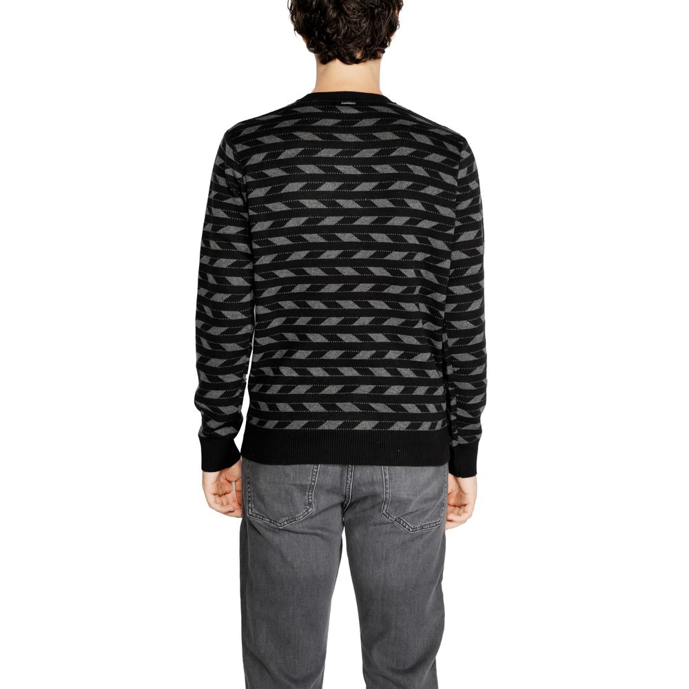Antony Morato Schwarzer Acrylpullover