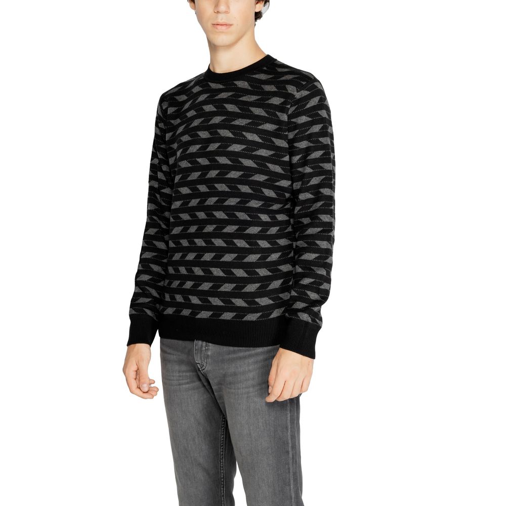 Antony Morato Schwarzer Acrylpullover