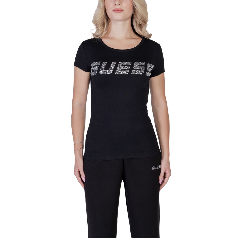 Guess Active Topuri și tricou negru din bumbac