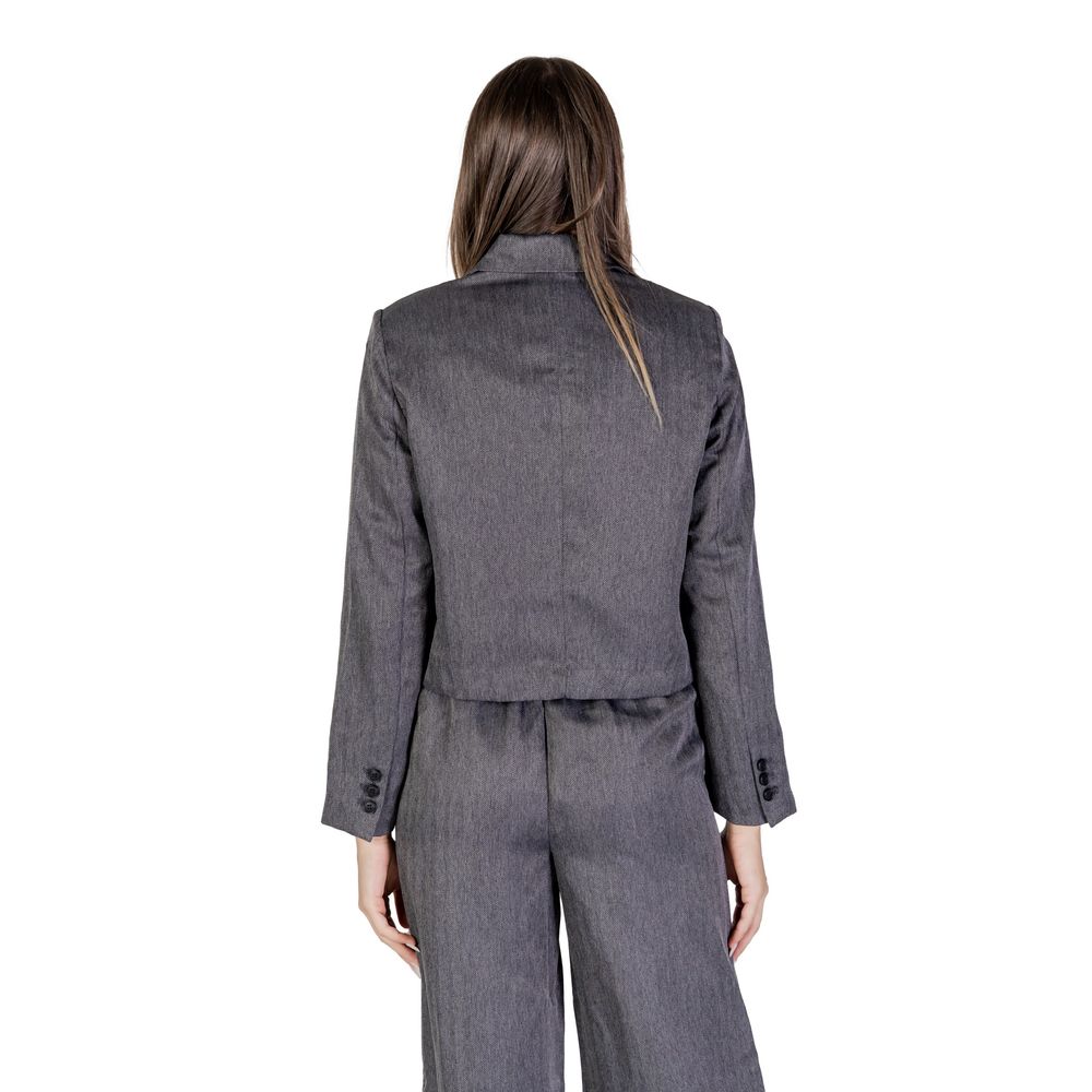 Jacqueline De Yong Graue Polyesteranzüge und Blazer