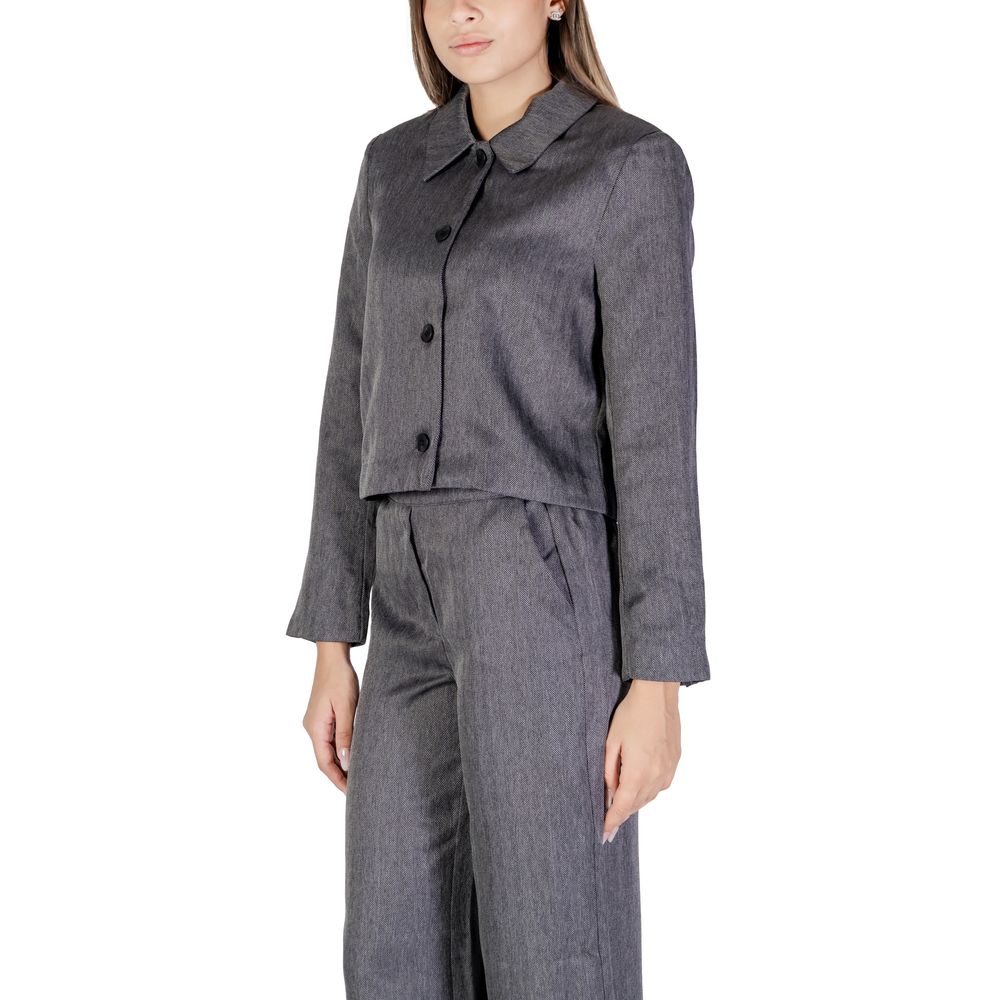 Costume și sacou Jacqueline De Yong gri din poliester