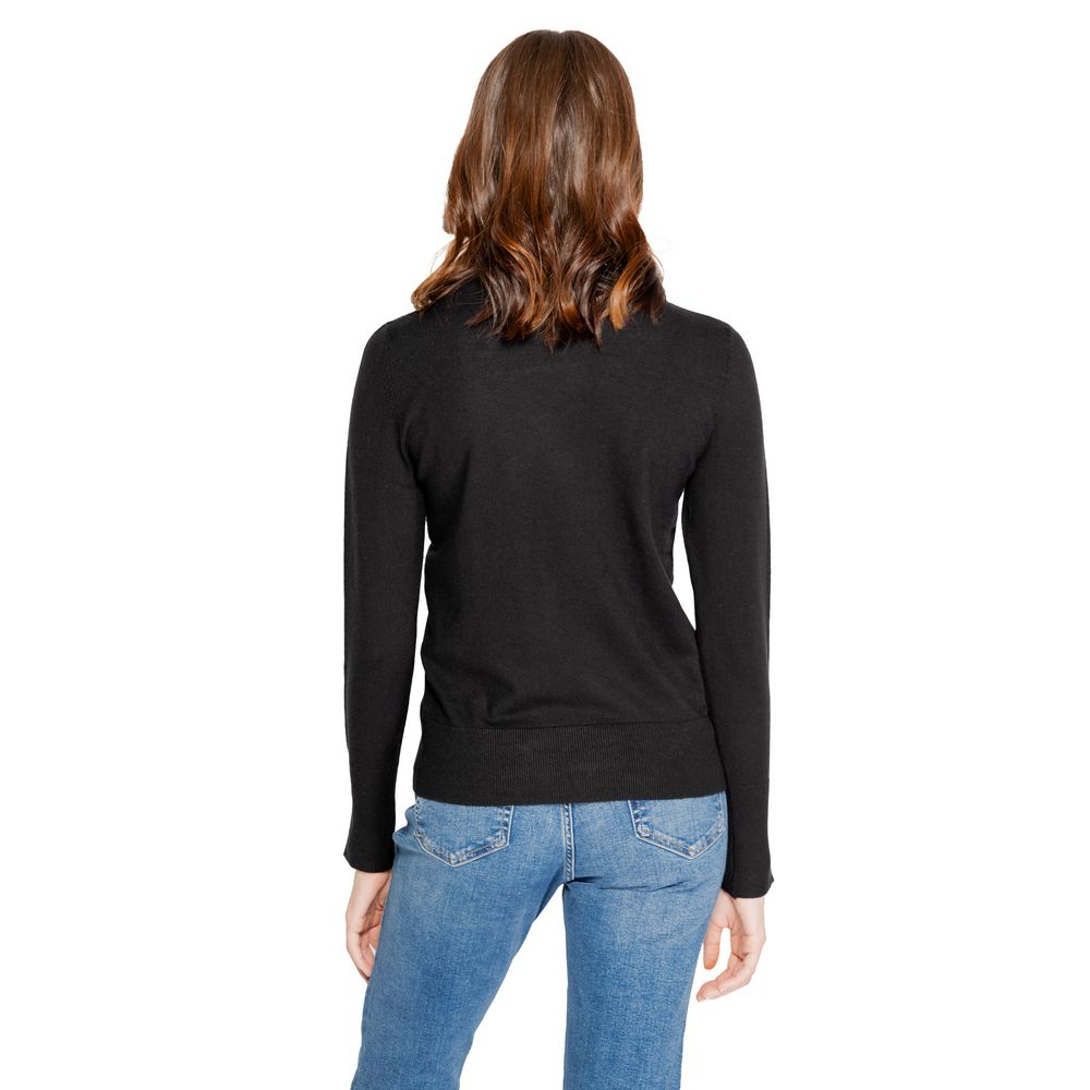 Bluze și tricou Jacqueline De Yong negre din viscoză