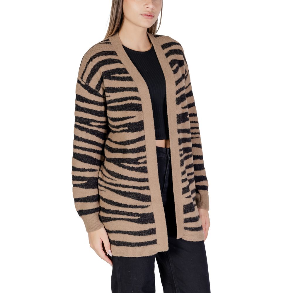 Cardigan Jacqueline De Yong maro din nailon