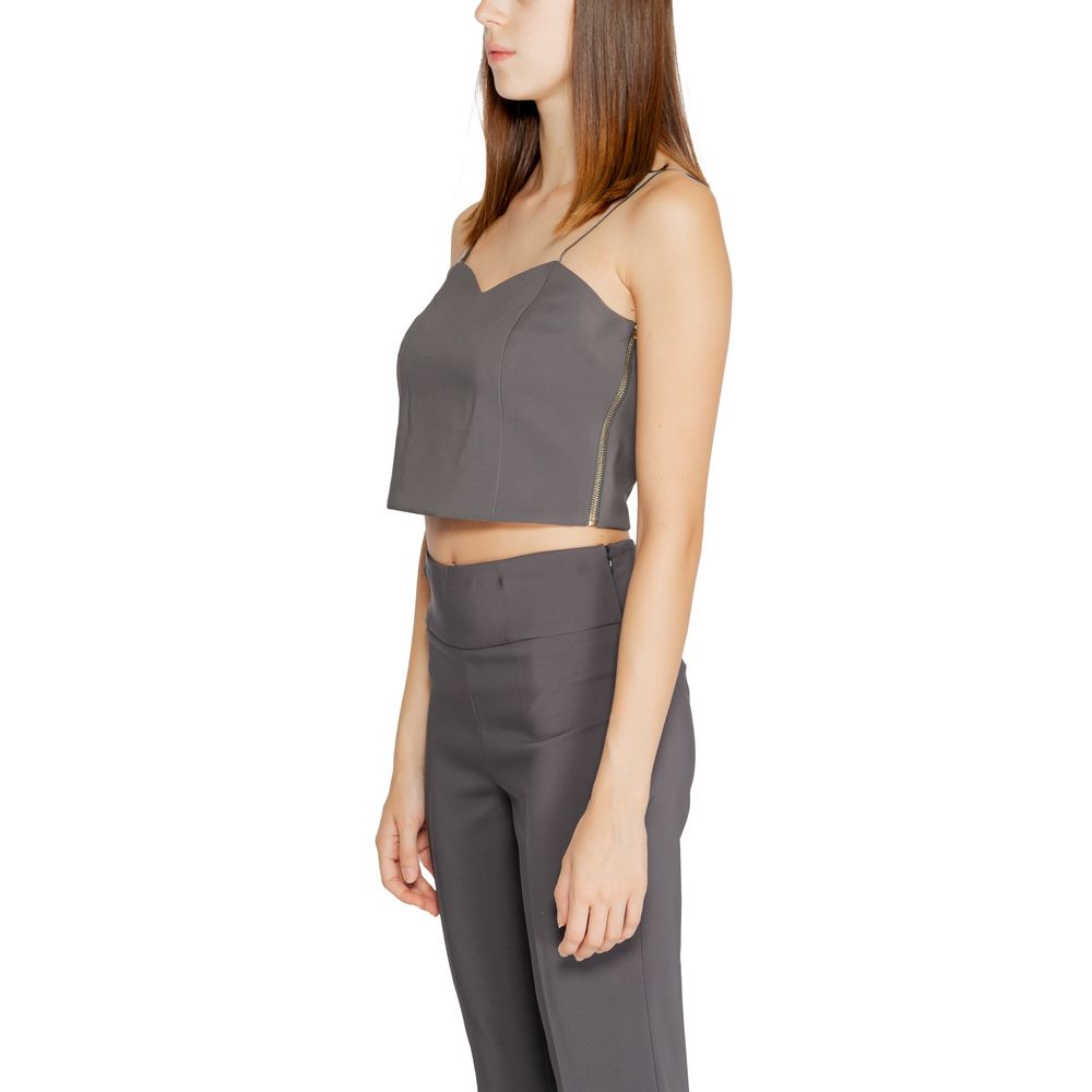 Rinascimento Graue Polyester-Oberteile und T-Shirts