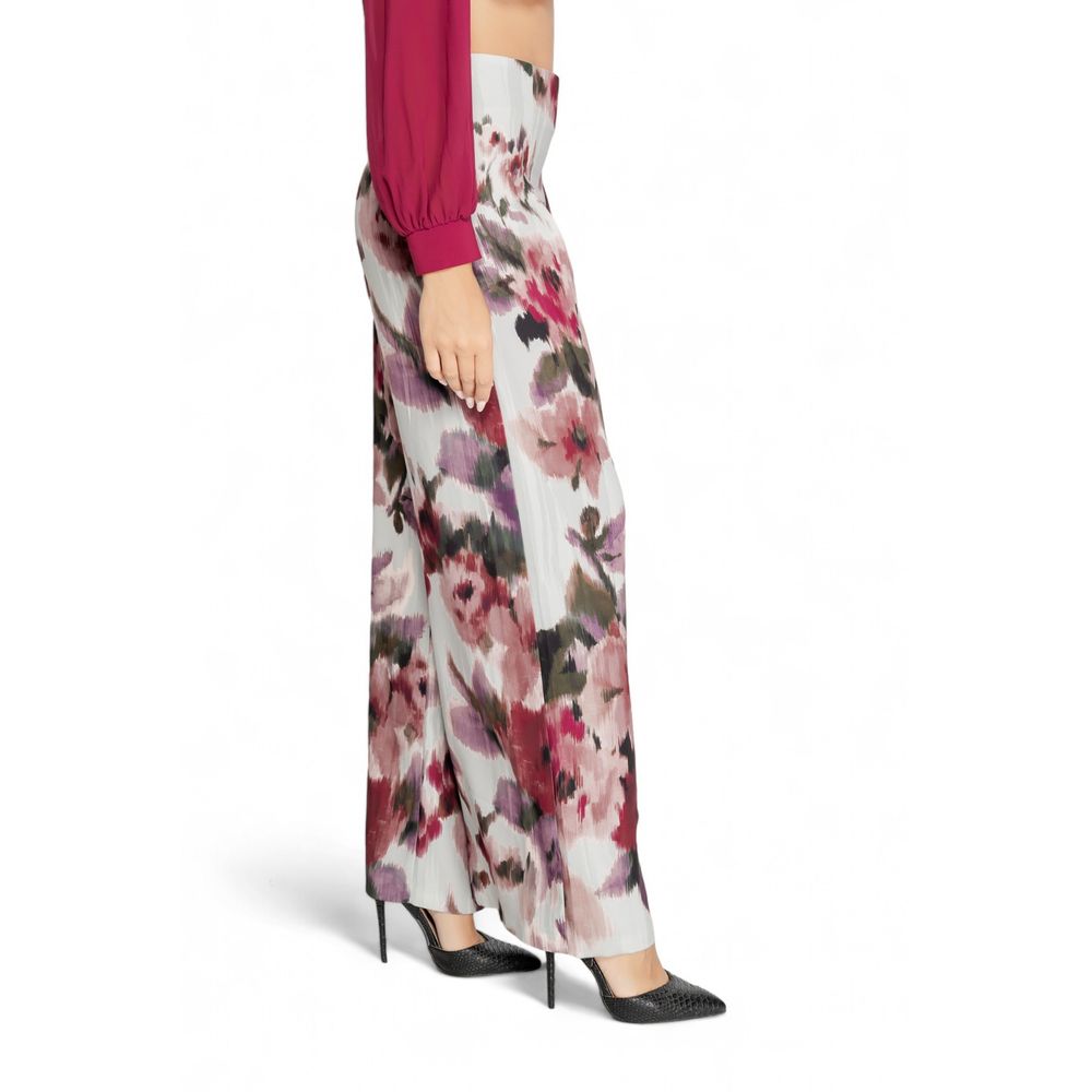 Rinascimento Bordeaux Polyester Jeans &amp; Hose