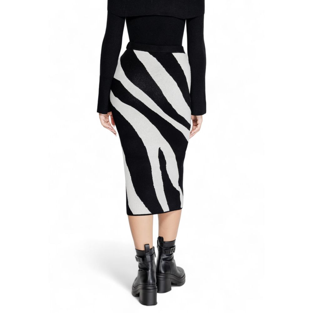 Vero Moda – Schwarzer Viskoserock