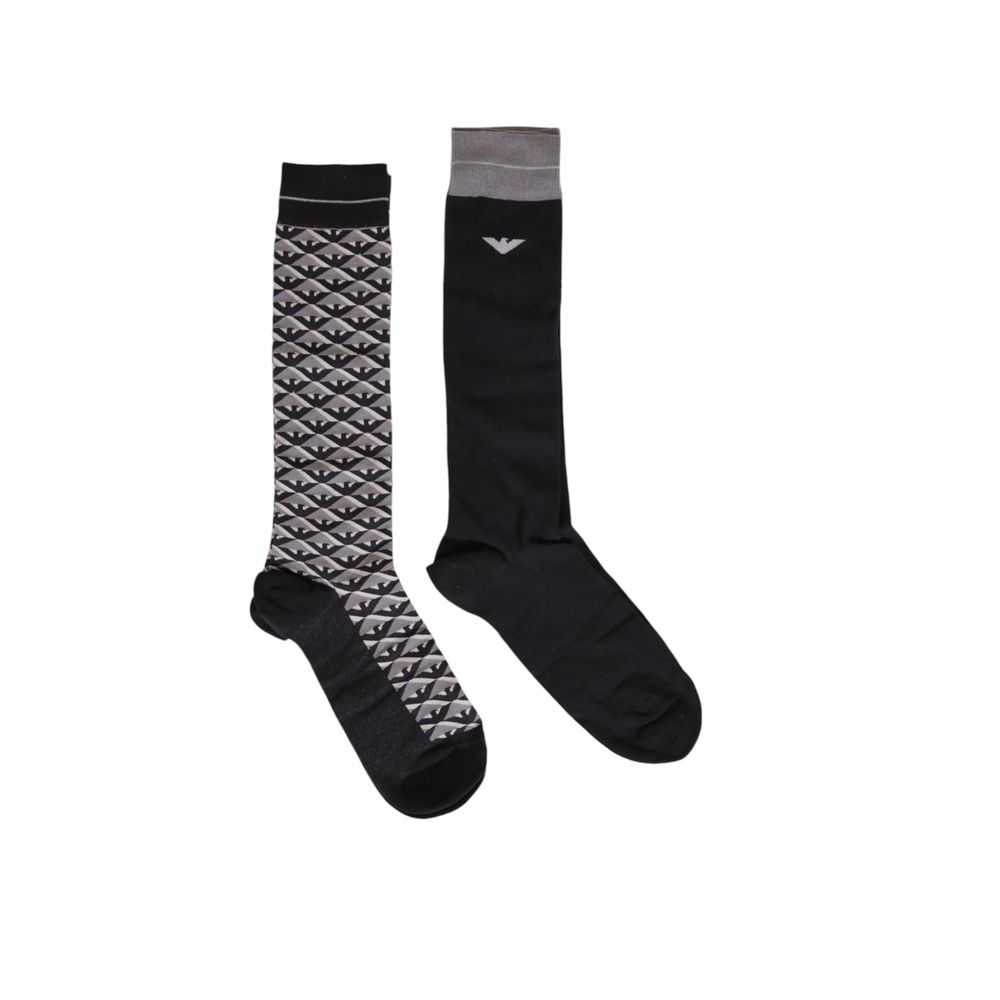 Emporio Armani Underwear – Graue Baumwollsocke