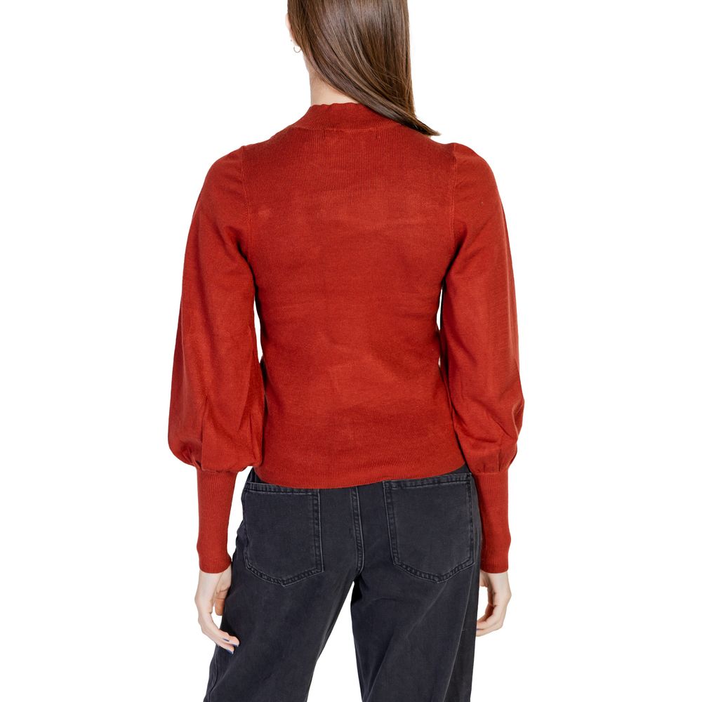 Topuri și tricou roșii din viscoză Vero Moda