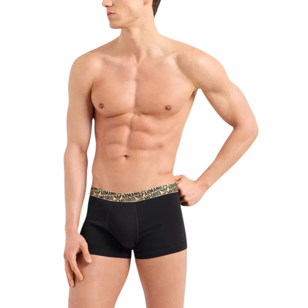 Emporio Armani Underwear Bicolor Cotton Boxer