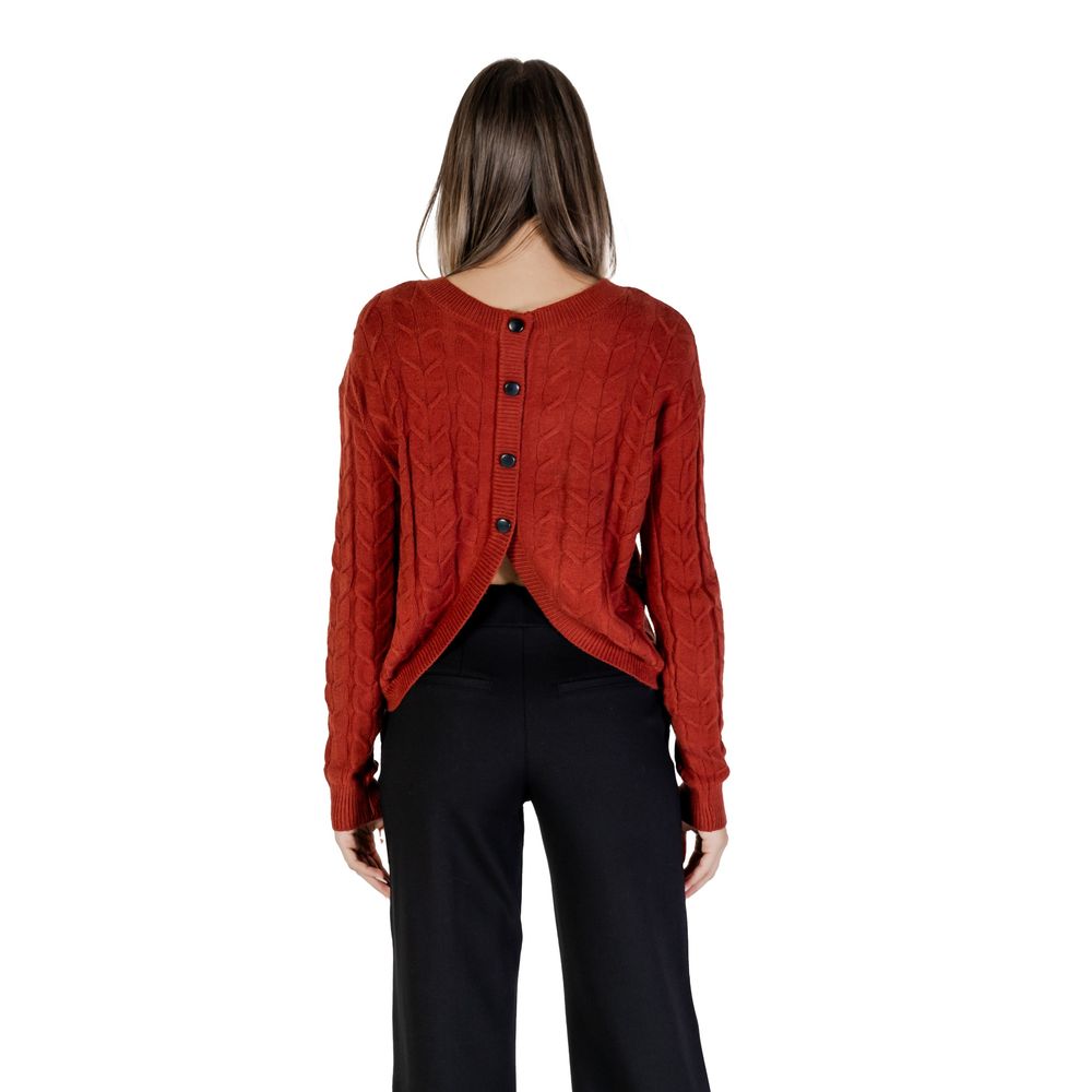 Vero Moda – Roter Viskosepullover